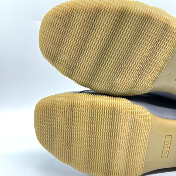 9.5W 9.5 WIDE WIDTH Sperry Womens Saltwater Embossed Wool Grey‎ Duck Boots Shoes - Picture 10 of 13